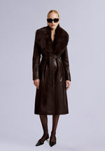 Load image into Gallery viewer, DAKOTA FUR LEATHER JACKET
