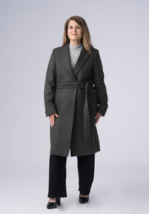 cashmere single breasted-coat