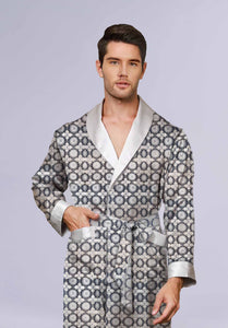 PEARL LUXURE SILK ROBE