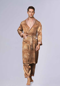 AURA LUXURE SILK ROBE