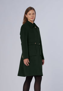 cashmere dress coat-women