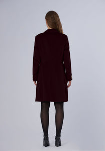 cashmere dress coat-women