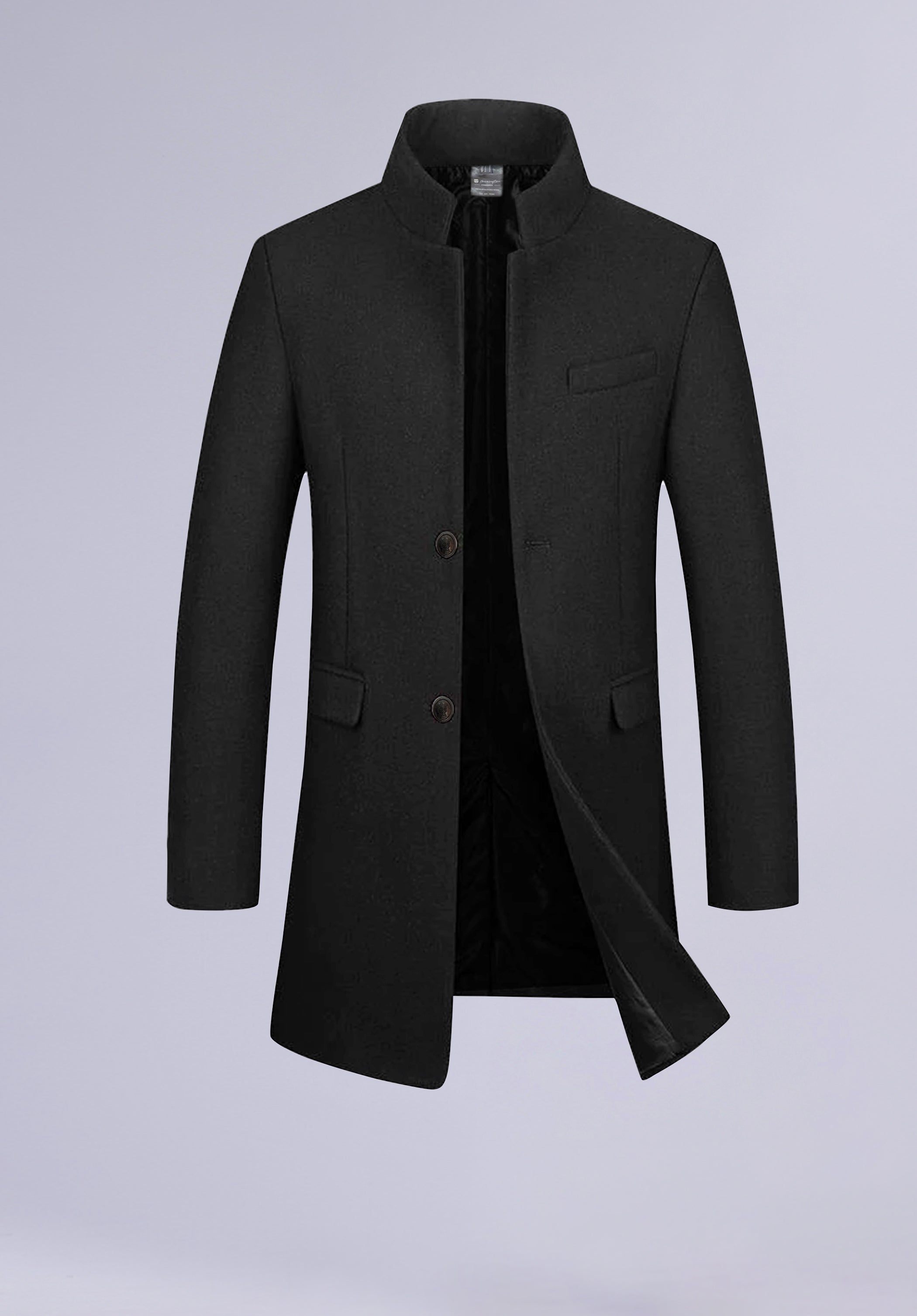 HME-Round Collar Topcoat