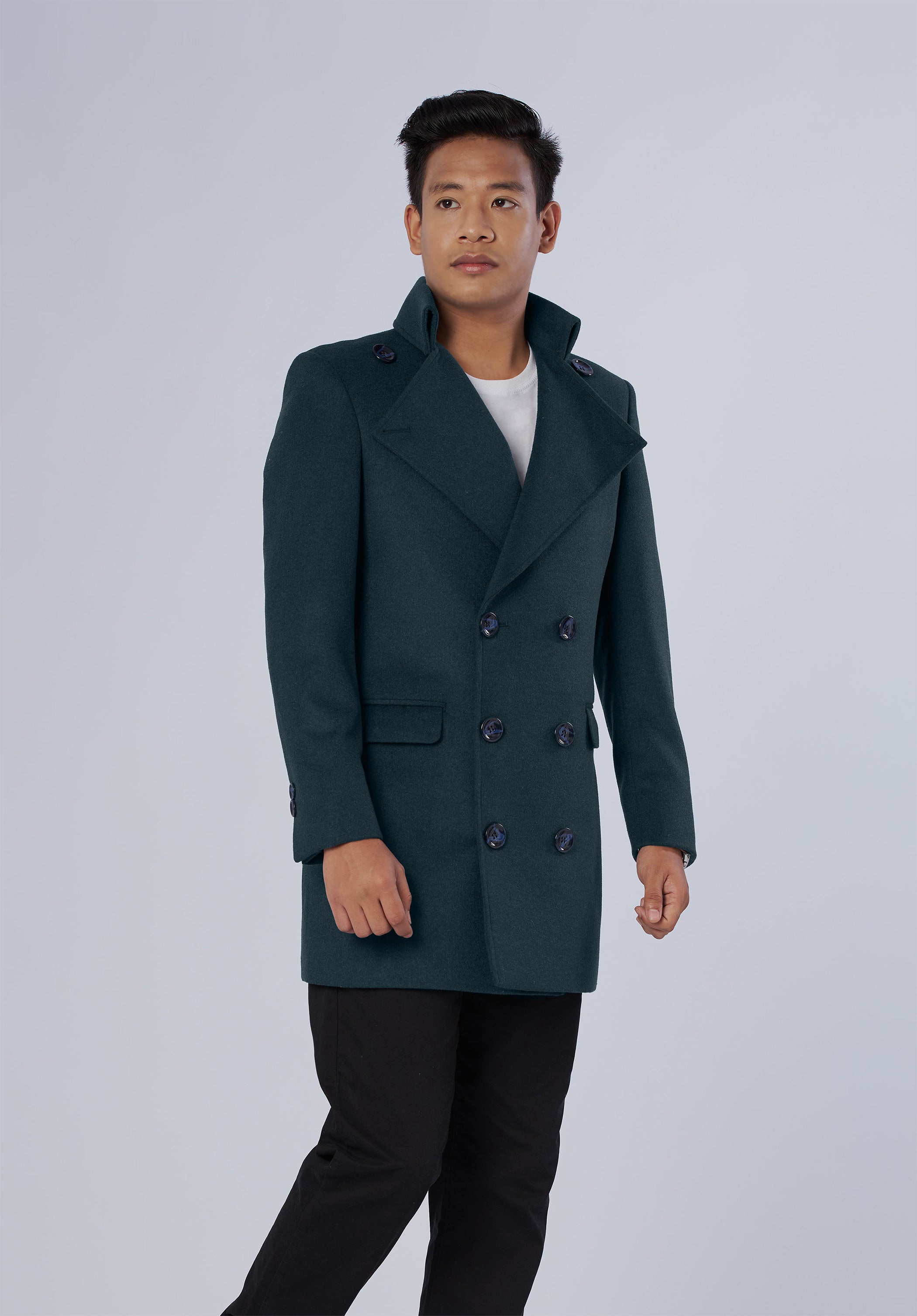 TRENCH PEACOAT