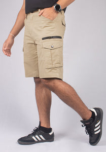 BISTER TWILL CARGO SHORTS