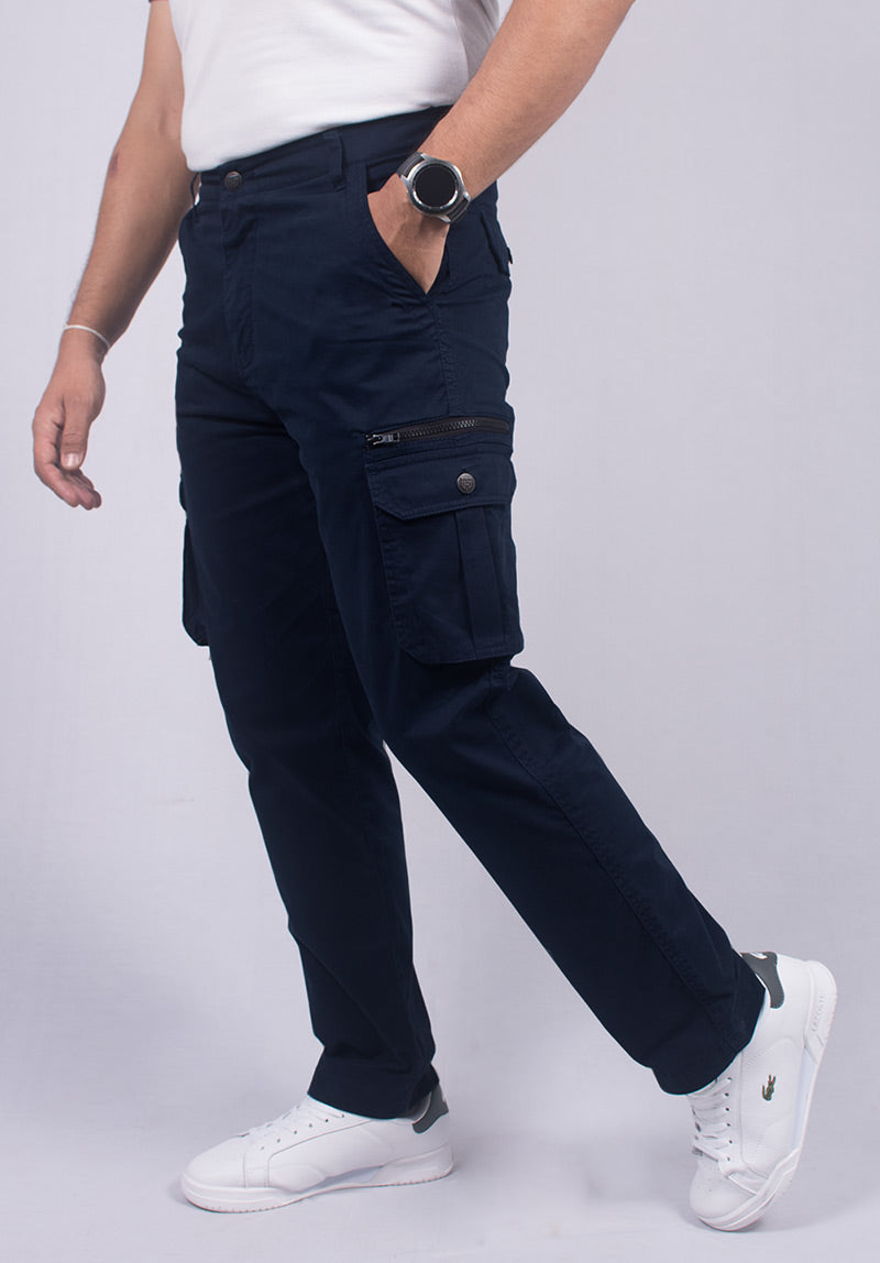 OXFORD TWILL CARGO PANTS